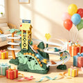 🎢 Dinosaur Mountain Climbing Track Playset 🎁 Educational Interactive Toy Gift for Toddler Boys & Girls