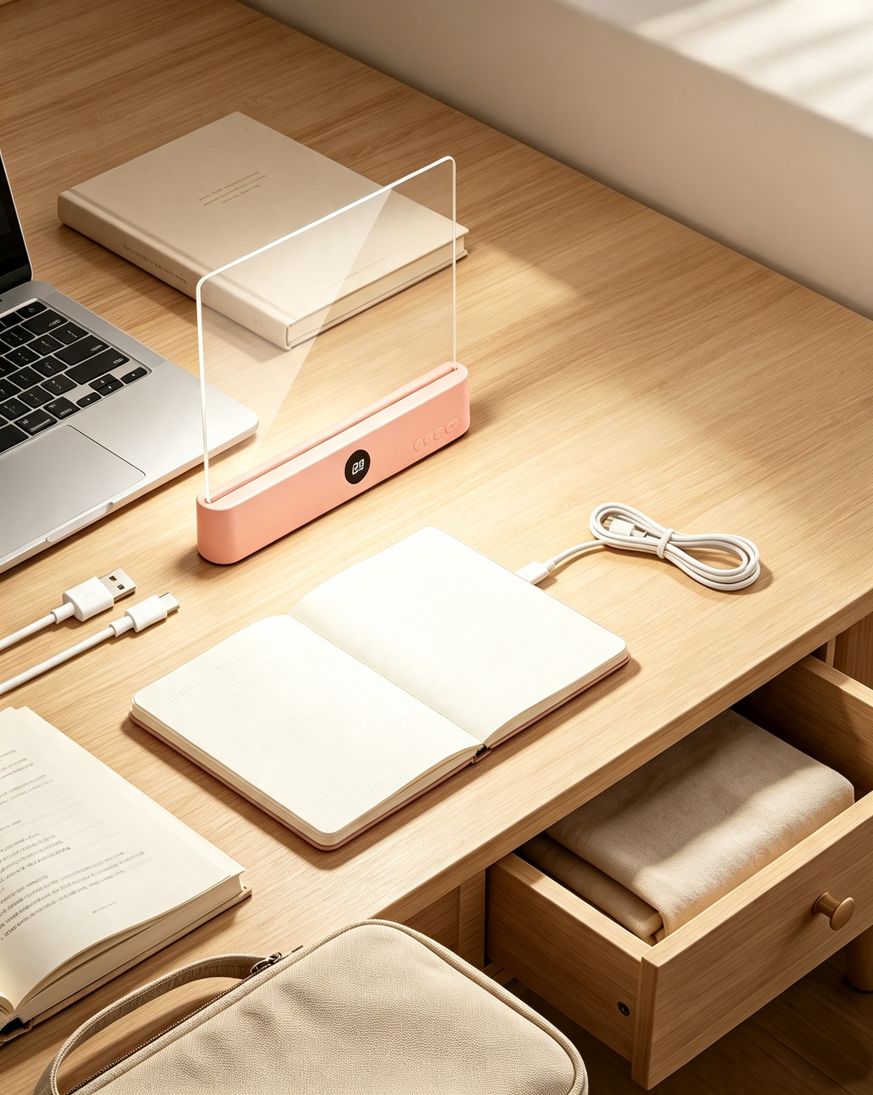 📖 Read before bed without disturbance! Flat eye-caring reading light with 1-99 min timer. Light off, you're asleep. Peaceful sleep together🌙