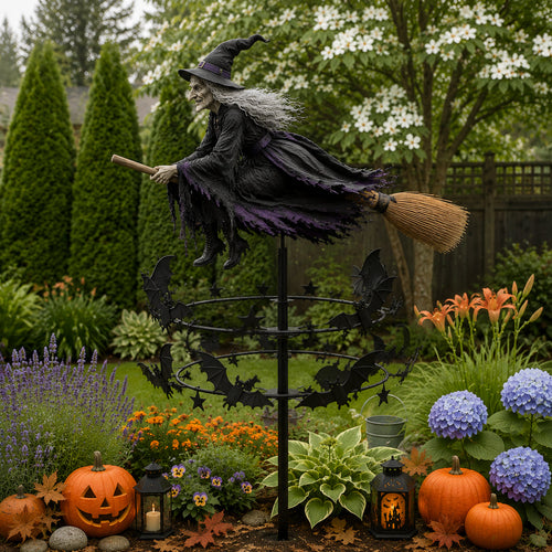 🧙‍♀️🧙‍♀️ The Enchanted Witch Garden Wind Spinner