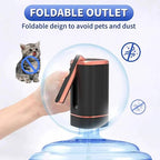 Foldable Automatic Water Dispenser, USB Rechargeable Electric Bottle Water Pump, Portable Water Dispenser for Home Office Travel