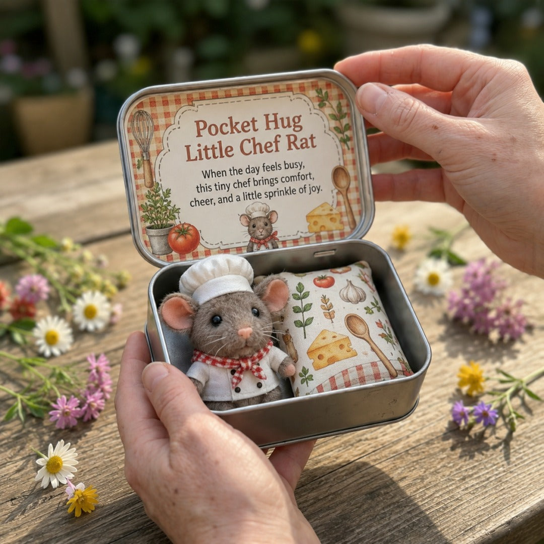 Pocket Hug Plush Keepsake Tin – Mini Comfort Gift
