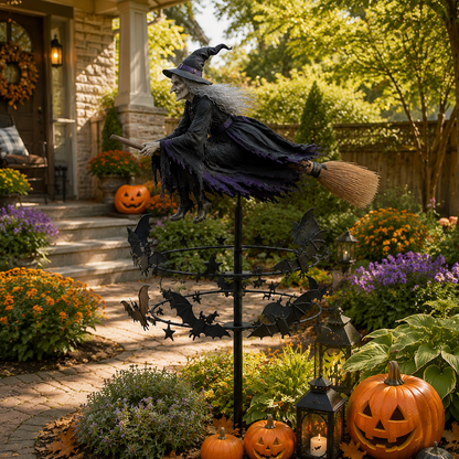 🧙‍♀️🧙‍♀️ The Enchanted Witch Garden Wind Spinner