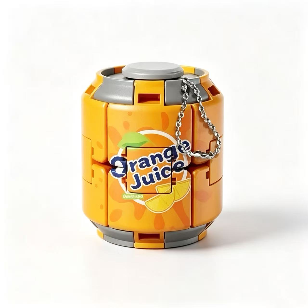 🥤 Office fidget god-tier! A soda can toy that transforms and doubles as a keychain. One press, instant stress relief. Want all three!🧩✨