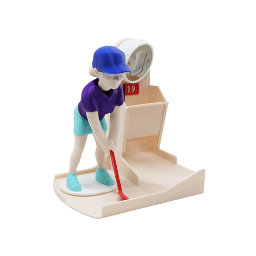 Golfer-Shaped Bottle Opener – Fun "Swing" Beer Opener, Novelty Gift for Golf Enthusiasts, Bar Tabletop Ornament