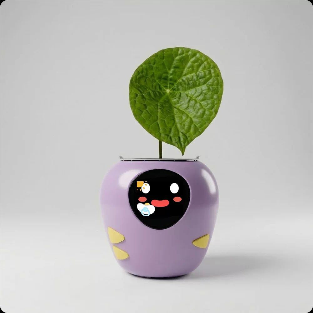 🎁 The ultimate gift for your BFF! AI Smart Interactive Voice Planter. Premium ceramic in pastel dopamine colors. Give her a "talking plant" that brightens her day, every day💕🪴✨