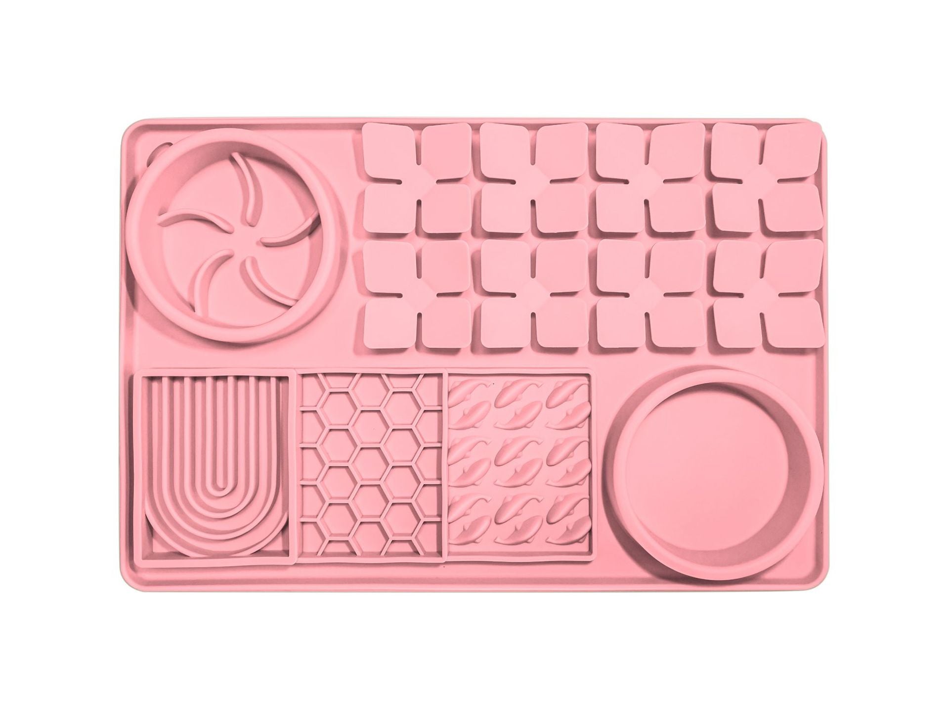 🐶 Is your dog eating like a vacuum cleaner, vomiting right after? Switch to this all-in-one slow-feeding & water mat! Partitioned for wet food and water, now they eat so gracefully🍲✨