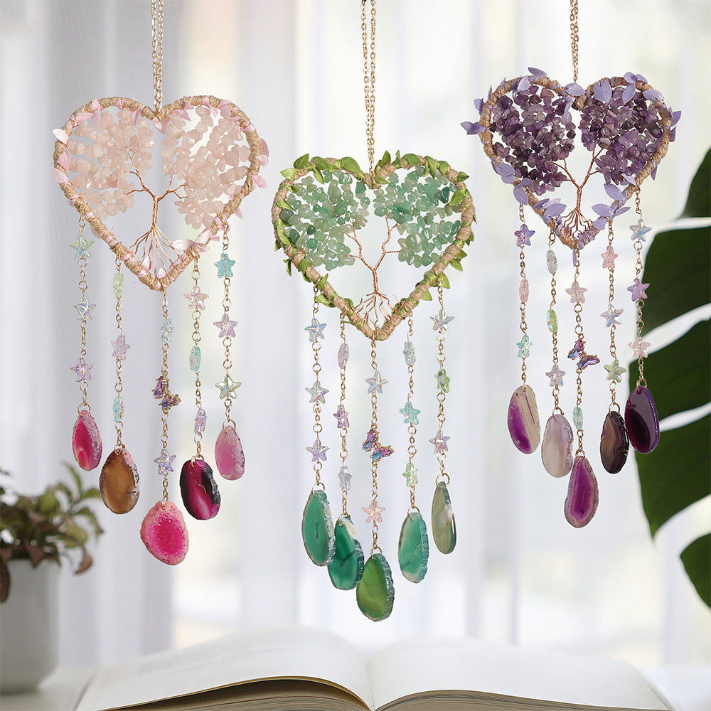 🔮 Ocean 🌊 Butterfly 🦋 Blush - Rose Quartz Sun Catcher