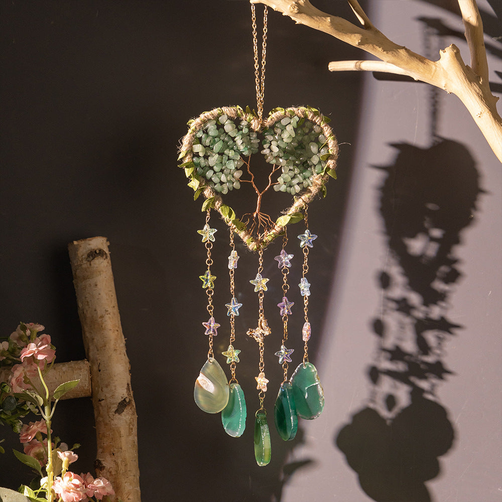🔮 Ocean 🌊 Butterfly 🦋 Blush - Rose Quartz Sun Catcher
