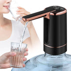 Foldable Automatic Water Dispenser, USB Rechargeable Electric Bottle Water Pump, Portable Water Dispenser for Home Office Travel