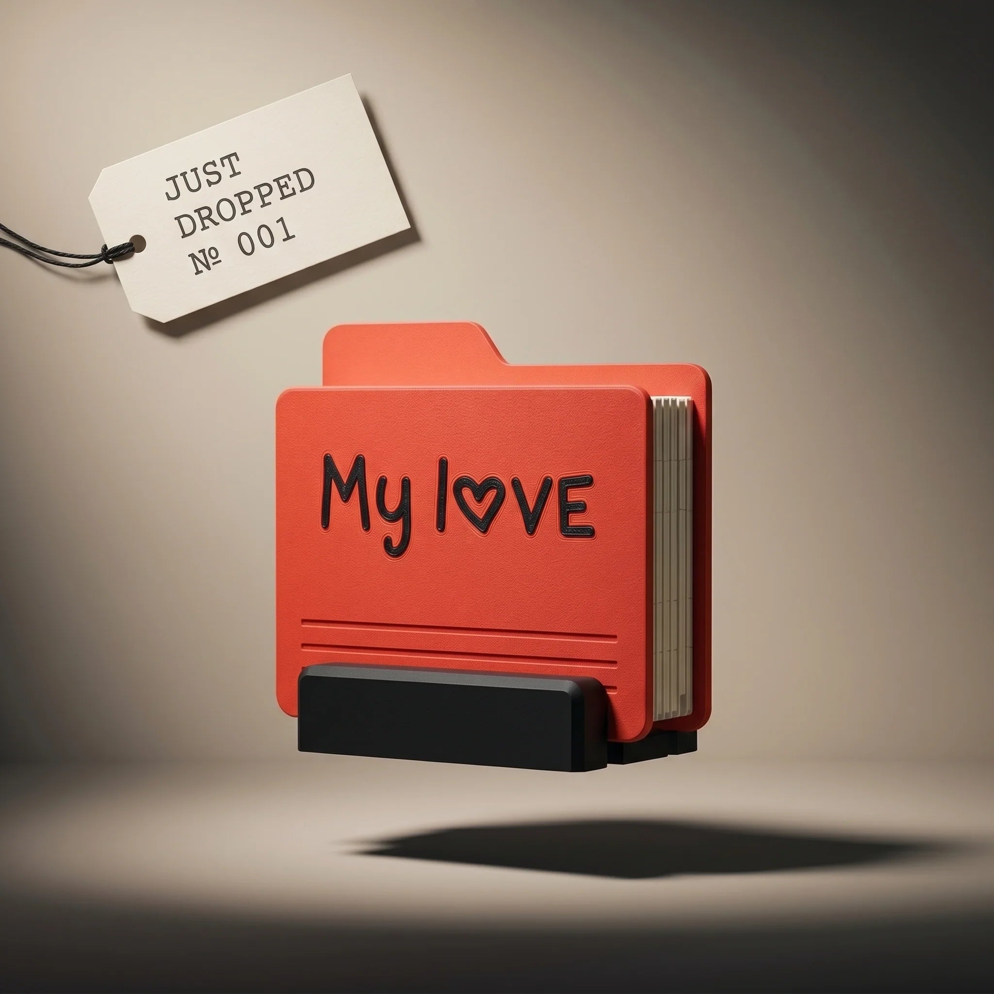 🎁 The ultimate romantic move for your girlfriend! Write daily confessions on cards and fill this red "My ♥OVE" organizer. Make a love dictionary exclusive to you two💕