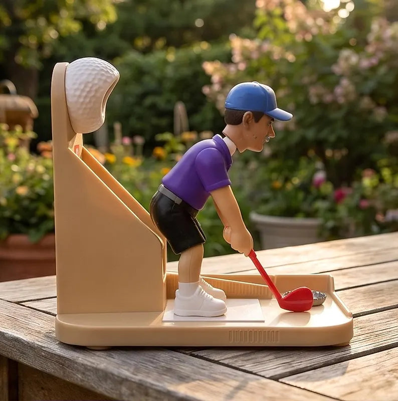 Golfer-Shaped Bottle Opener – Fun "Swing" Beer Opener, Novelty Gift for Golf Enthusiasts, Bar Tabletop Ornament