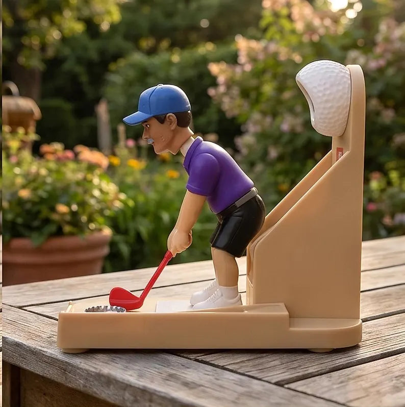 Golfer-Shaped Bottle Opener – Fun "Swing" Beer Opener, Novelty Gift for Golf Enthusiasts, Bar Tabletop Ornament