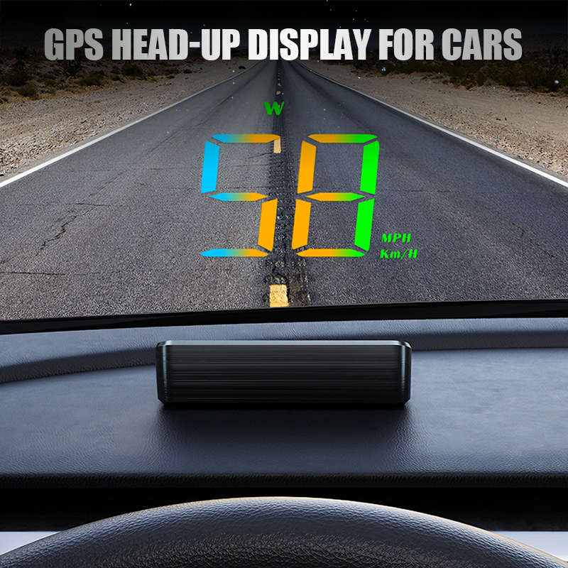 🔥Car Head-Up Display with GPS