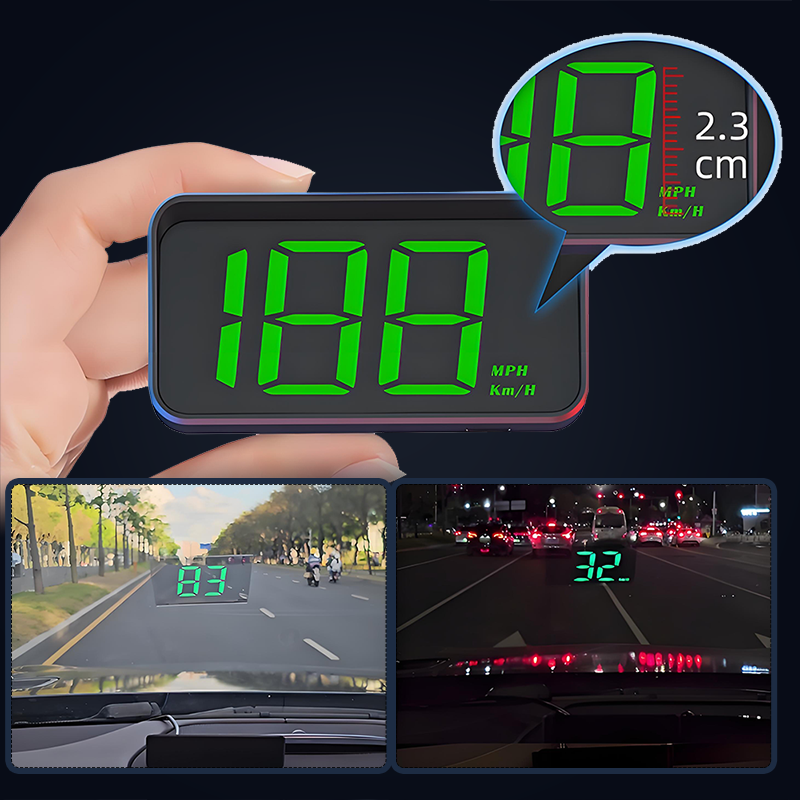 🔥Car Head-Up Display with GPS